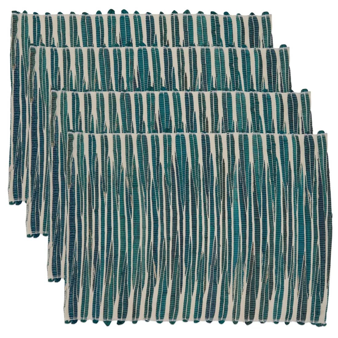 4500 - Turquoise Water Hyacinth 14x20 Placemat