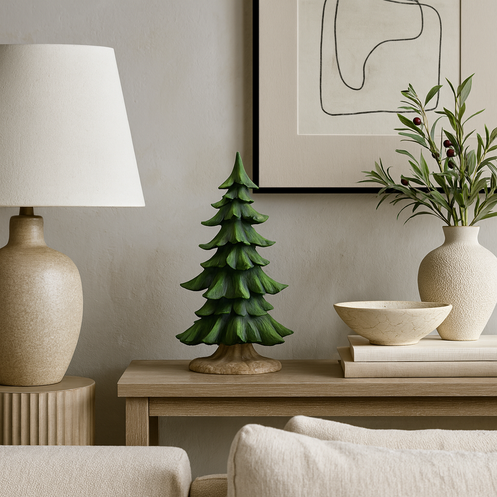 XD295 - 16"H Christmas Tree Figurine