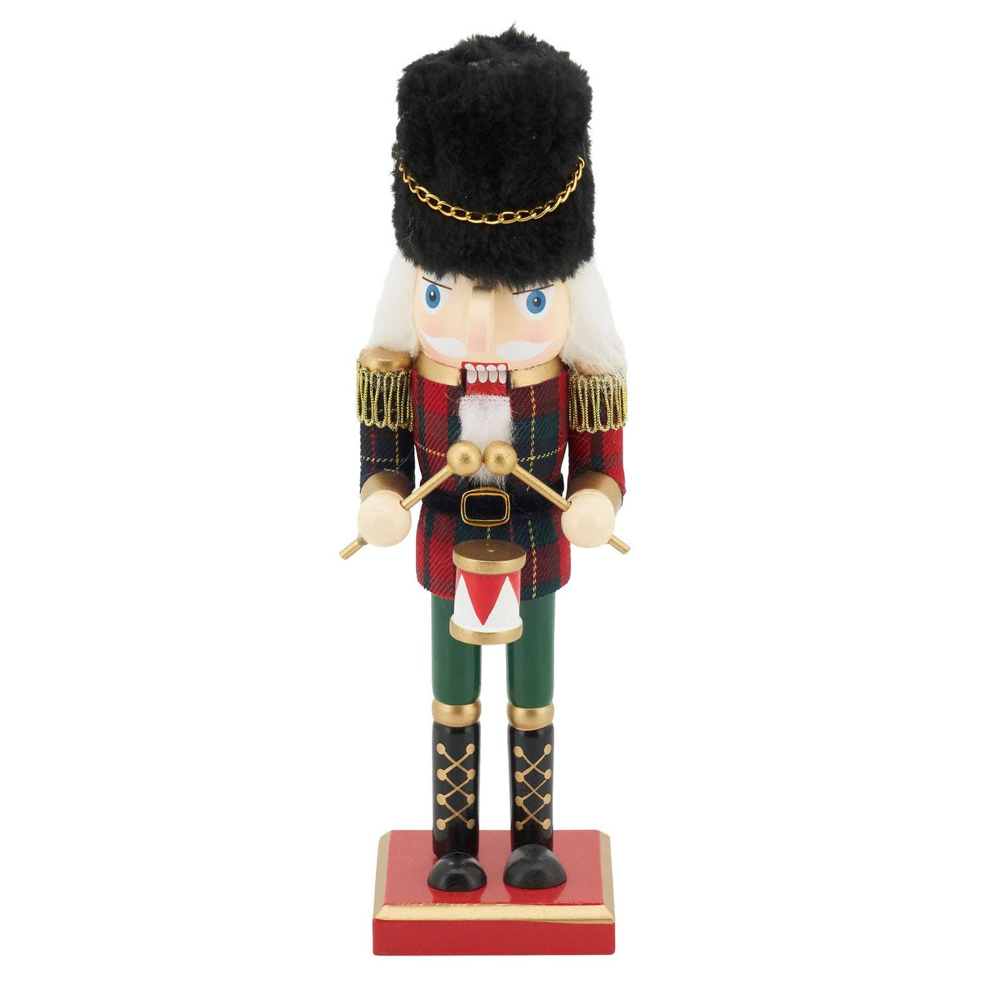 XD602 - 10" Drummer Wooden Nutcracker
