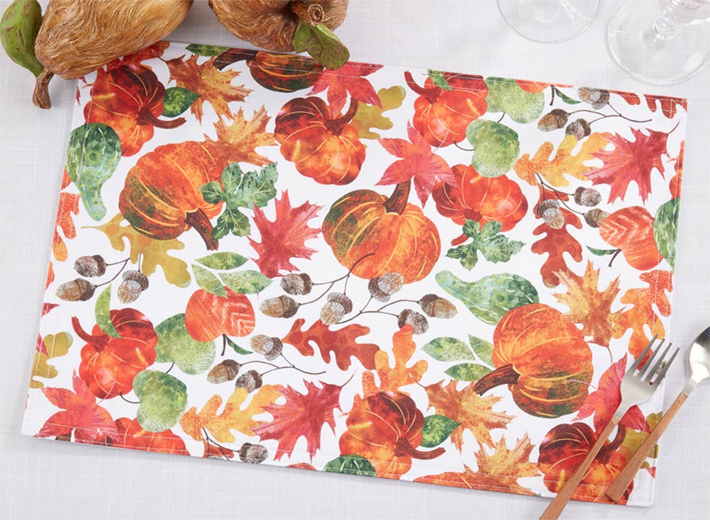 3321 - Pumpkin Foliage 14"x20" Placemat