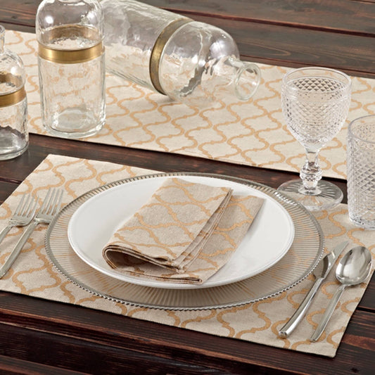 10787 - Natural Moroccan Cotton Blend 13"x19" Placemat