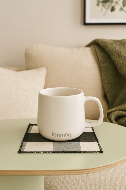 TBL0045 - Black-White Buffalo Plaid Reversible 6" Coaster