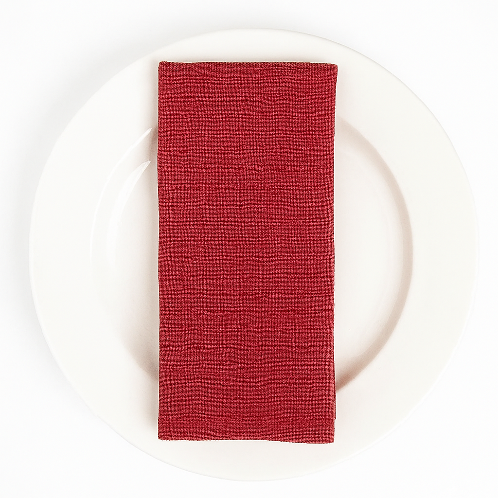 TBL0066 - Burgundy Everyday Design 20" Cloth Napkin