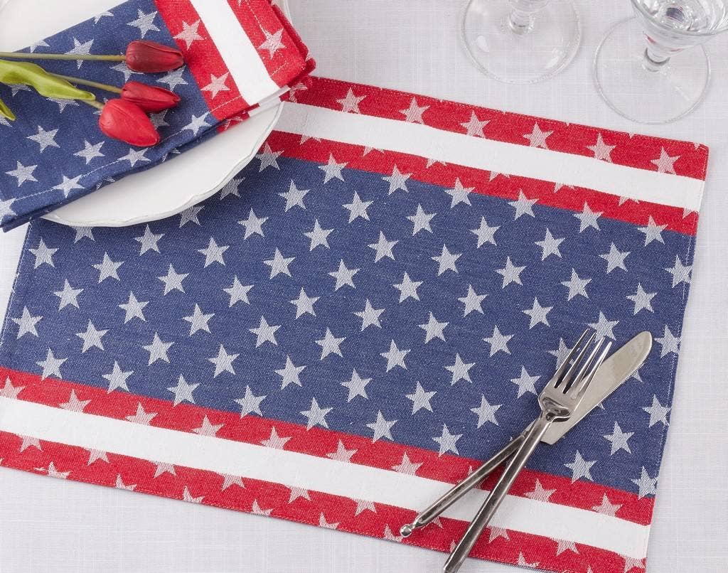 2022 - Americana Festive 13"X19" Cotton Placemat