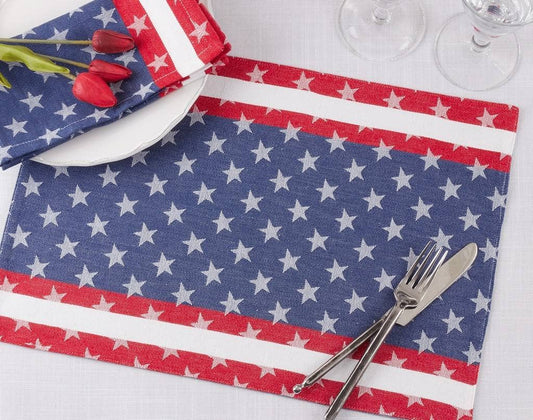 2022 - Americana Festive 13"X19" Cotton Placemat