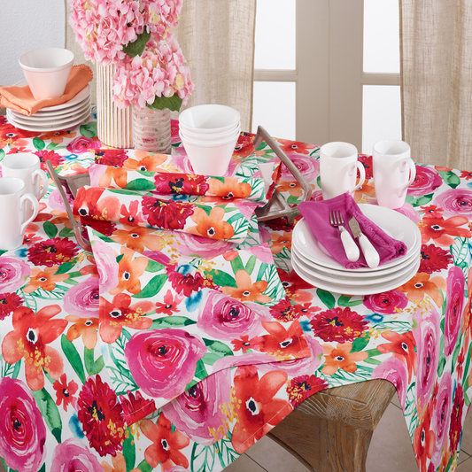 3233 - Santa Monica Floral Tablecloth