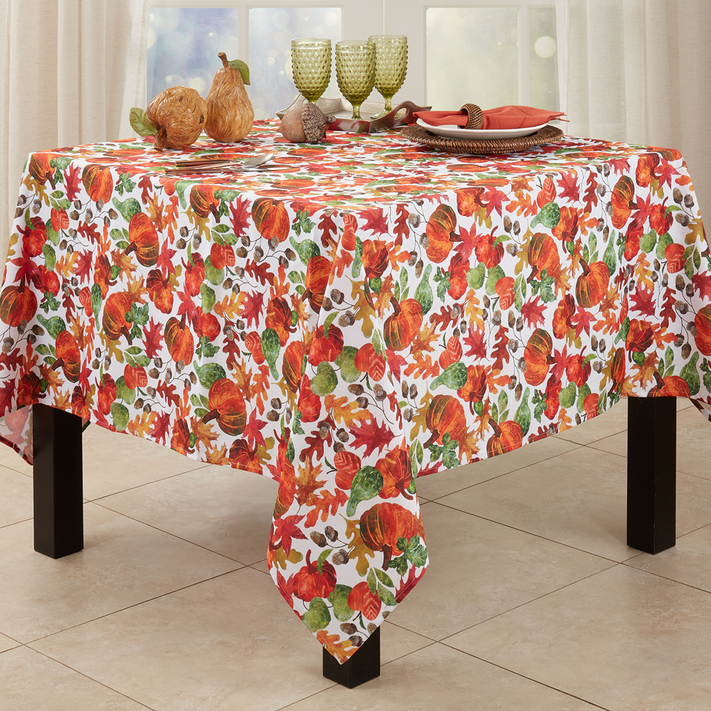 3321 - Pumpkin Foliage Tablecloth