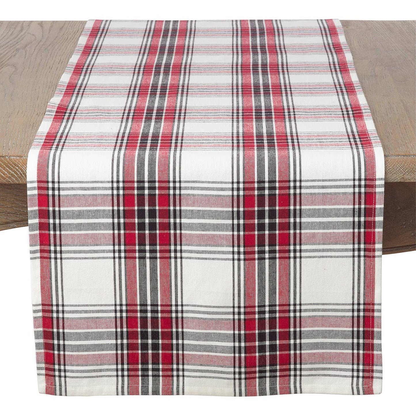 8053 - Classic Plaid Cotton 16x72 Table Runner