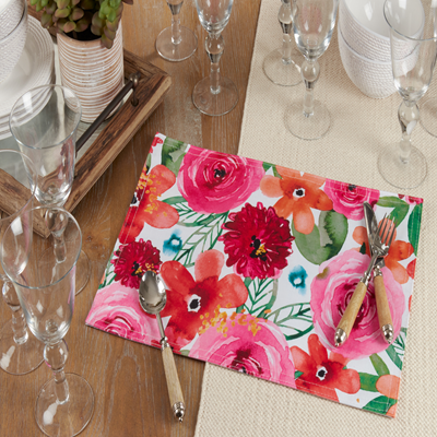 3233 - Santa Monica Floral 13"x19" Placemat