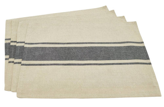 3011 - Rustic Banded Cotton 14"x20" Placemat