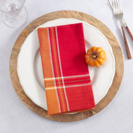 1565 - Thanksgiving Festive 20" Cotton Dinner Napkin