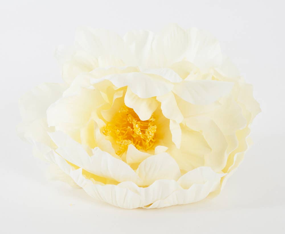 NR572 - White Peony Napkin Ring