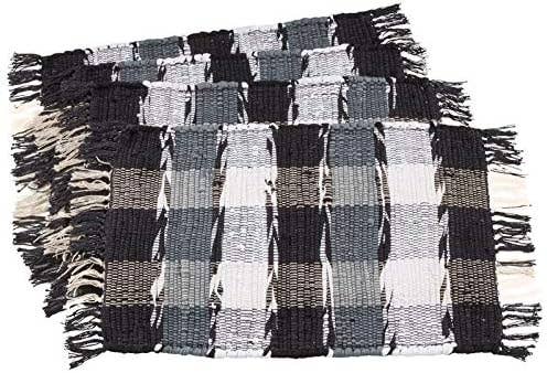 6270 - Rustic Checkered Chindi Cotton Placemat