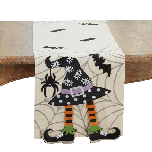 3311 - Witch Hat 16"X70" Linen-Poly Table Runner
